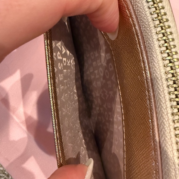 Kate Spade Metallic Rose Gold Long Wallet - Picture 8 of 14